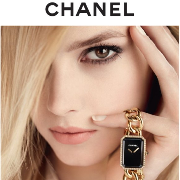 CHANEL 18k Gold w/ Diamonds Watch H3750 LUXURY - Picture 2 of 8